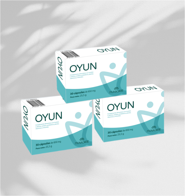 Oyun 3 cajas (90 cápsulas) pack ahorro (sin gastos de envío)